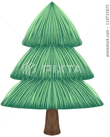 Christmas tree 119735875