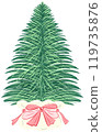 Christmas tree 119735876