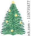 Christmas tree 119735877