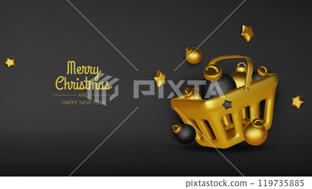Merry Christmas and happy new year background. Christmas tree, Gift boxes, Christmas balls. Christmas element for web, banners, greeting card, template design. Merry Christmas and happy new year background. Christmas tree, Gift boxes, Christmas balls. Christmas element for web, banners, greeting card, template design. 119735885