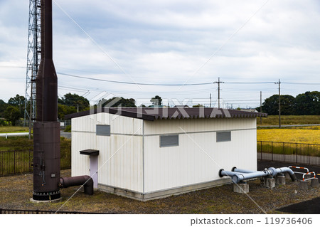 天然氣廠閥門站 天然氣廠閥門站 119736406