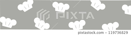 Chefs hat washi tape scrapbook stripes, sticky label tags and decorative scotch strip paper sticker tape, banner flat design png illustration design 119736829