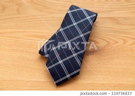 Navy blue tie 119736837