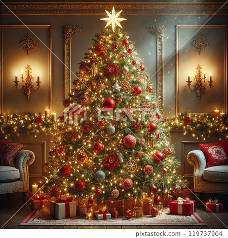 Big Christmas tree 119737904