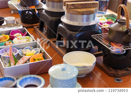 Image of kamameshi and kaiseki course meal Image of kamameshi and kaiseki course meal 119738953