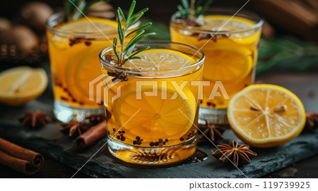 Winter season drinks concept. Winter season drinks concept. 119739925