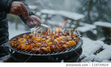Winter season food concept 119739929