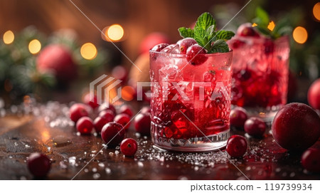 Winter season drinks concept. 119739934