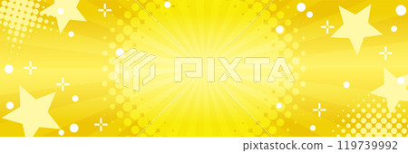 Pop and sparkling concentrated line background (gold banner material) Pop and sparkling concentrated line background (gold banner material) 119739992