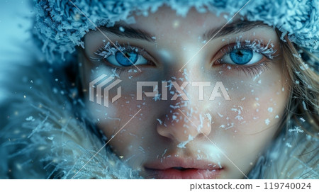Winter season people concept. 119740024