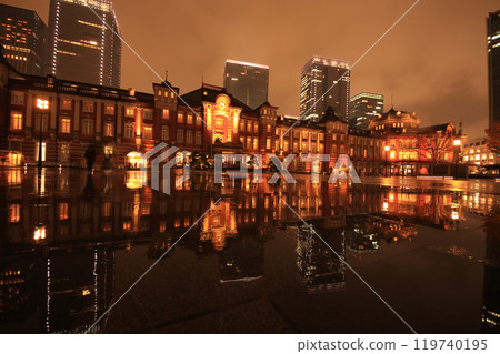Rainy Tokyo Station 119740195