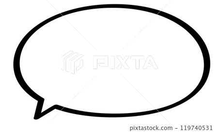 語音氣泡向量單圓形橢圓形手寫標記樣式白色黑色邊框 語音氣泡向量單圓形橢圓形手寫標記樣式白色黑色邊框 119740531