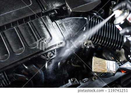 Cleaning the engine bay 119741251
