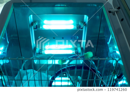 UV light sterilization 119741260