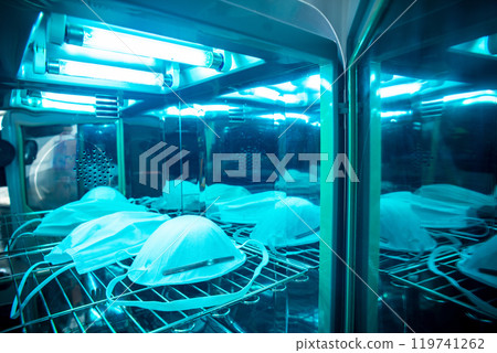UV light sterilization UV light sterilization 119741262