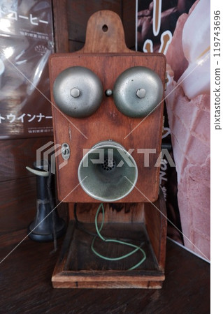 Retro phone Retro phone 119743696