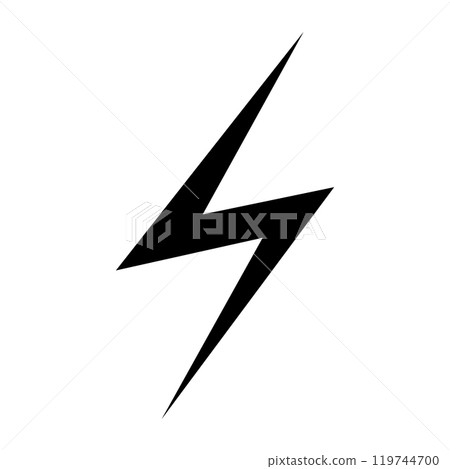 Lightning Illustration Icon 119744700