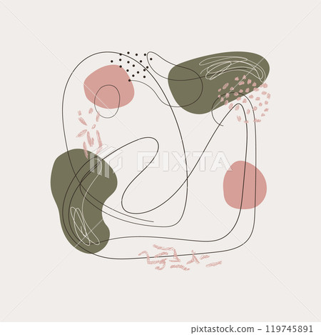 Dynamic lines and textures. A composition with... - Stock Illustration ...