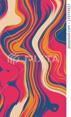 Fluid Liquid Abstract Background 119745913