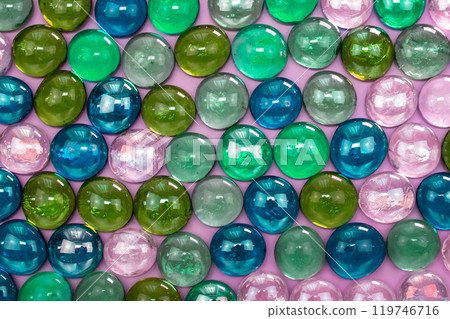 Colorful glass drops background, beautiful abstract texture with place for text Colorful glass drops background, beautiful abstract texture with place for text 119746716