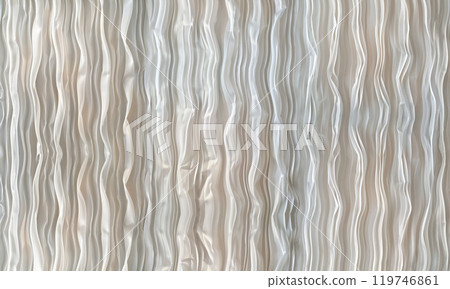 Light monochrome straight vertical grunge high resolution fabric folds texture Light monochrome straight vertical grunge high resolution fabric folds texture 119746861