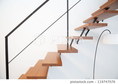 骷髏樓梯,人,日本,時尚 骷髏樓梯,人,日本,時尚 119747076