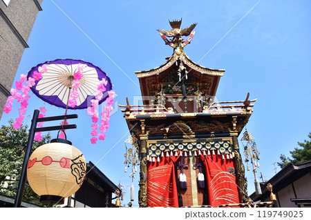 岐阜縣高山市 - 2017年高山祭花車陣容齊全 - 55年來首次春秋祭花車比賽 - 華麗的攤位和燈籠 119749025