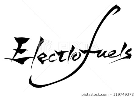 Brush writing: Electrofuels 119749378