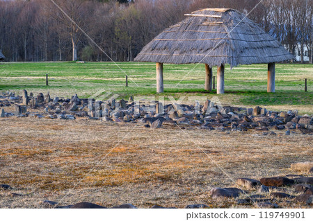 Evening view of Oyu Stone Circle 119749901