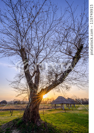 Evening view of Oyu Stone Circle Evening view of Oyu Stone Circle 119749915