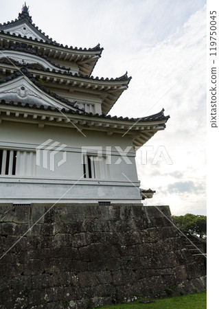 The majestic Uwajima Castle still standing | Photographed in October | Uwajima City, Ehime Prefecture 119750045