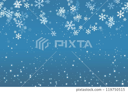 Light blue snowflake seamless background Light blue snowflake seamless background 119750515