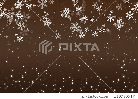 棕色雪花無縫背景 棕色雪花無縫背景 119750517