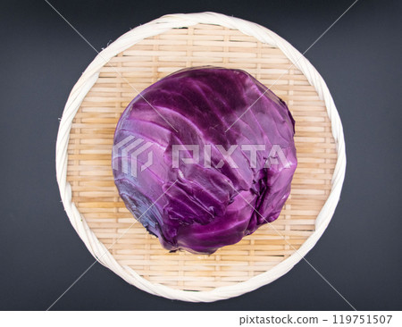 Purple cabbage Purple cabbage 119751507