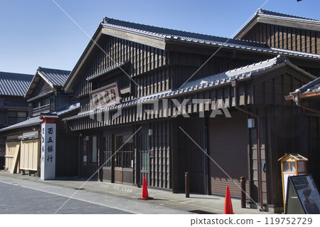 Retro bank in Oharaimachi, Ise City, Mie Prefecture Retro bank in Oharaimachi, Ise City, Mie Prefecture 119752729