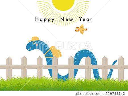 新年卡 新年卡 119753142