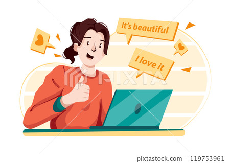 Customer Loyalty IllustrationCustomer Loyalty concept. Flat illustration isolated on white background Customer Loyalty IllustrationCustomer Loyalty concept. Flat illustration isolated on white background 119753961