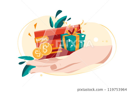 Customer Loyalty IllustrationCustomer Loyalty concept. Flat illustration isolated on white background 119753964