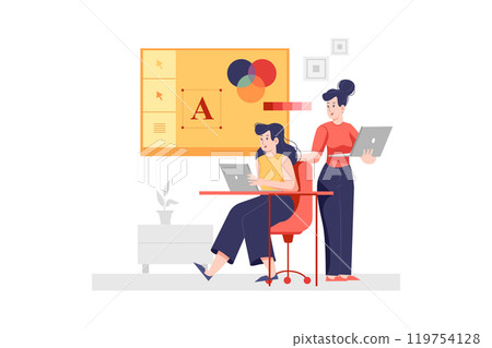 Shopping Promotion Illustrations Shopping Promotion Illustrations 119754128