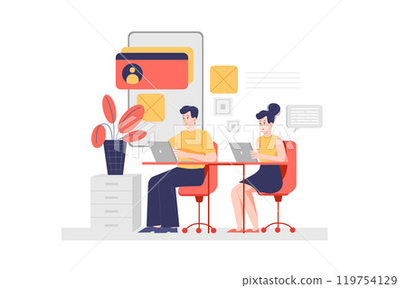 Shopping Promotion Illustrations 119754129