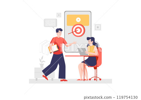 Shopping Promotion Illustrations 119754130