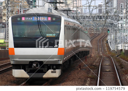 [JC] Chuo Rapid Line E233 series blue formation (Chuo Special Rapid) 119754579