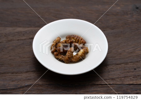 Silkworms: Insect food Silkworms: Insect food 119754829