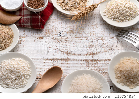 Multigrain rice, millet, barnyard millet, buckwheat, brown rice, indica rice, rice substitute Multigrain rice, millet, barnyard millet, buckwheat, brown rice, indica rice, rice substitute 119754854