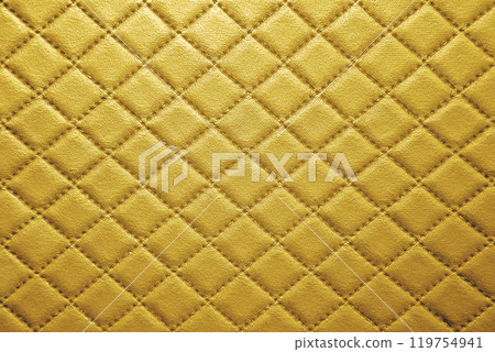Gold Leather texture with seam background Gold Leather texture with seam background 119754941