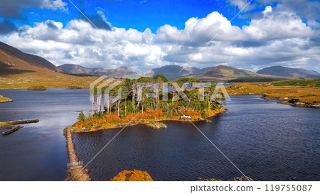 Beautiful Connemara National Park in the County Galway in Ireland Beautiful Connemara National Park in the County Galway in Ireland 119755087