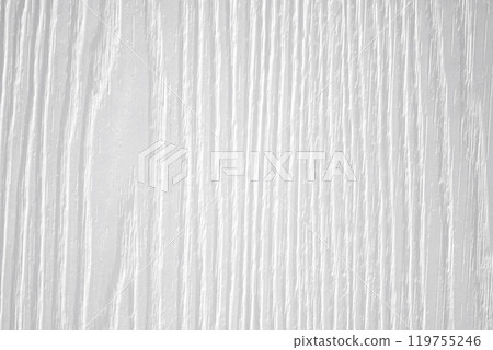 White wooden background, wood texture 119755246