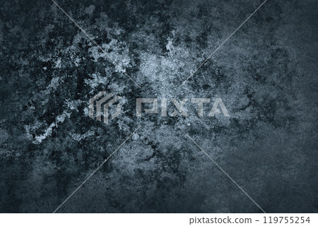 Grunge cement concrete texture background. Texture of an grunge concrete wall. Blue tone. 119755254