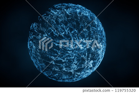 fantasy, effect, splash 119755320