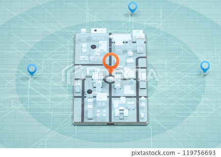 road, position, pin 119756693